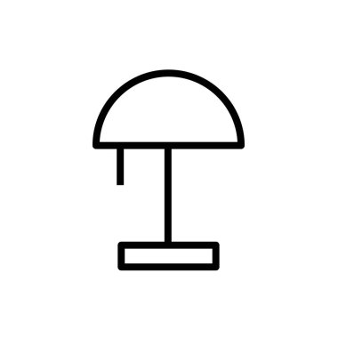 Elektrik lambasının vektör illüstrasyonu