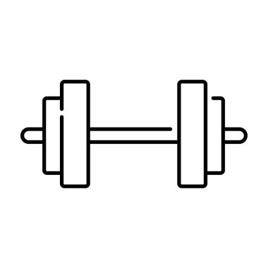 dambıl simgesi vektör illüstrasyonu