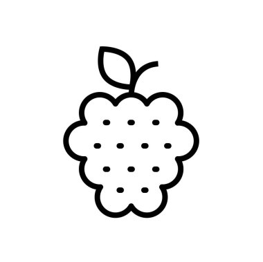 üzümler web simgesi, vektör illüstrasyonu  