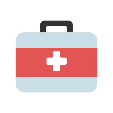 İlk yardım simgesi vektör illüstrasyonu 