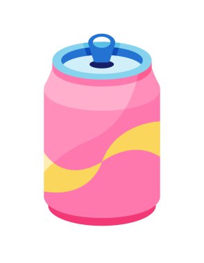 Tek izole edilmiş renk kabı simgesinin vektör çizimi