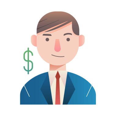 iş, simge, vektör illüstrasyonu 