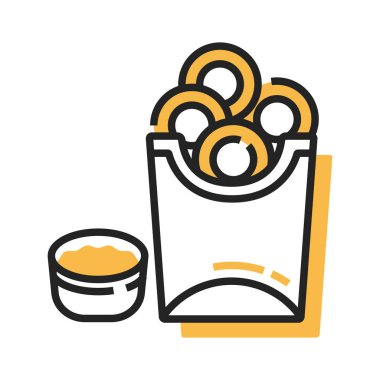 Gıda simgesinin vektör illüstrasyonu