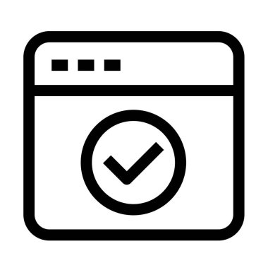 silo çizgi simgesinin vektör illüstrasyon tasarımı