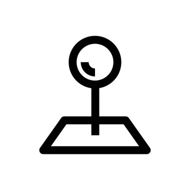 itme simgesi vektör illüstrasyonu