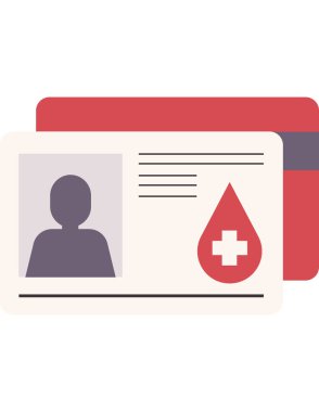 tıbbi rapor vektör simgesi