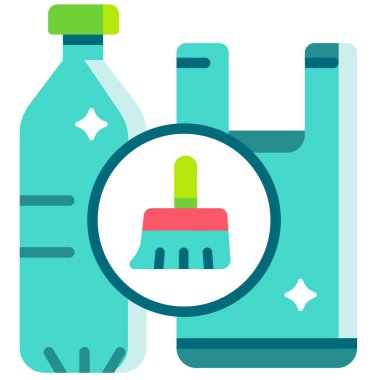 bebek duş vektör simgesi