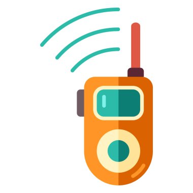 telsiz ağ simgesi, vektör illüstrasyonu  