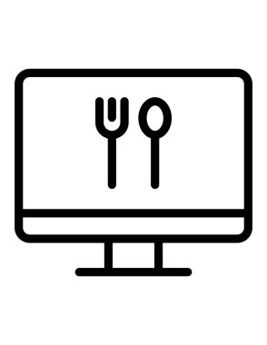 bilgisayar ve fare simgesi vektörü