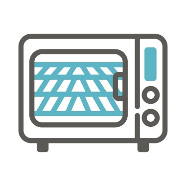 Mutfak ikonu. vektör illüstrasyonu