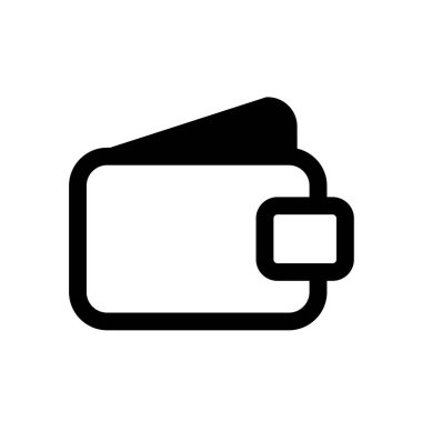 cüzdan ikonu vektör illüstrasyonu 
