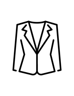 Modern gündelik kıyafet simgesinin vektör illüstrasyonu