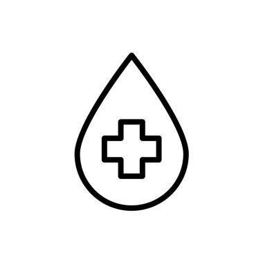 Modern b 'nin vektör illüstrasyonu ikon eksikliği doktoru