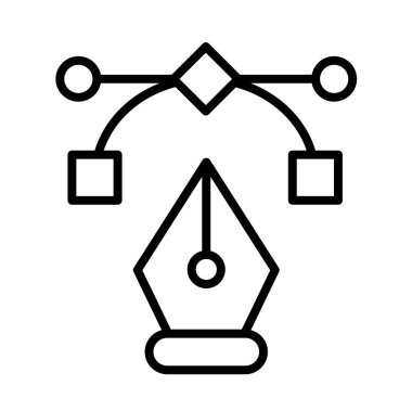 Bağlantı web simgesi. Vektör illüstrasyonu 