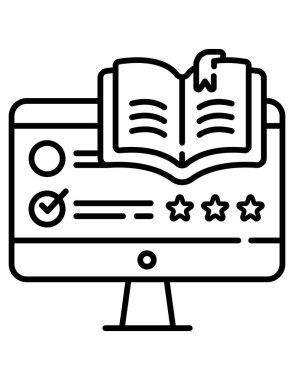 eğitim ve okul vektör simgesi.