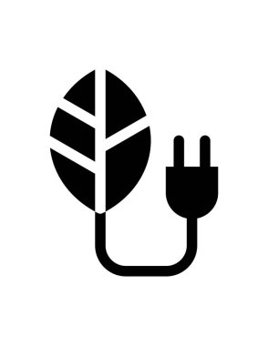 ekoloji konsepti ikon vektör illüstrasyonu 