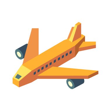 Bir düzlemin vektör illüstrasyonu.