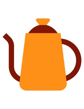 pot web simgesi, vektör illüstrasyonu 