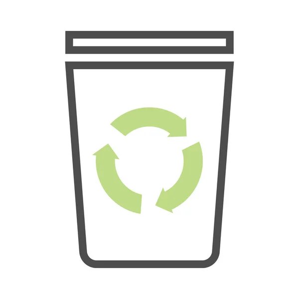 Illustration Vectorielle Recyclage — Image vectorielle