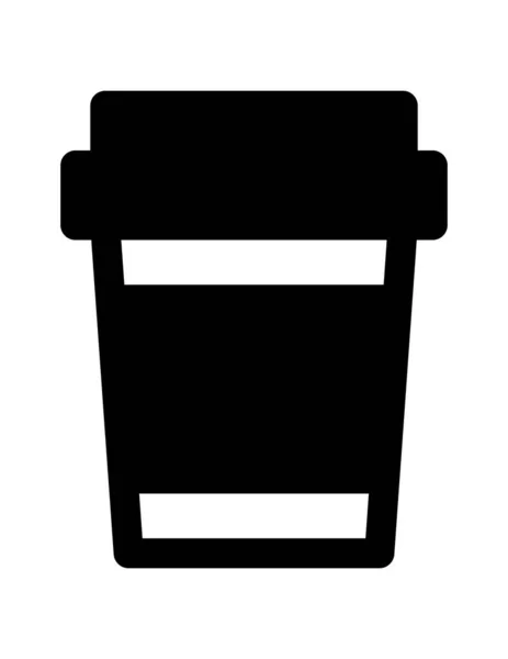 Icono Web Café Ilustración Vectorial — Archivo Imágenes Vectoriales