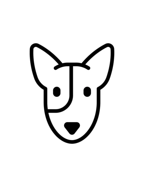 Icono Del Perro Ilustración Del Vector — Archivo Imágenes Vectoriales