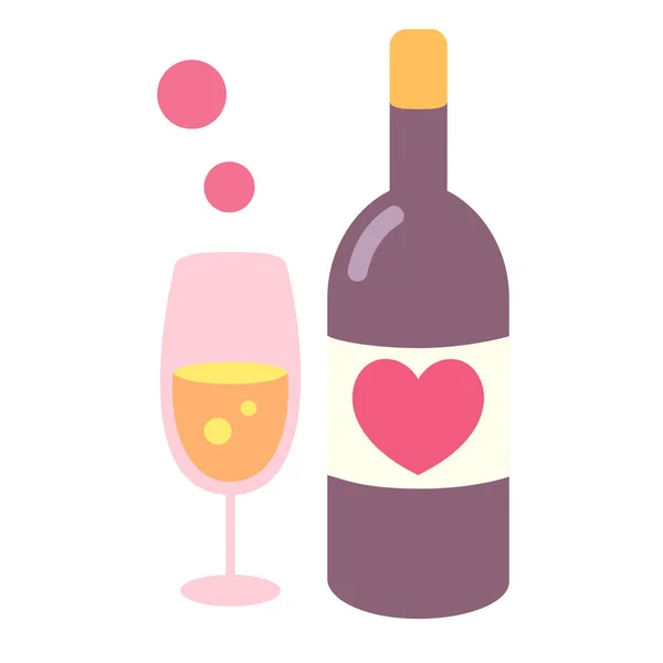 Icona Web Del Vino Illustrazione Vettoriale — Vettoriale Stock