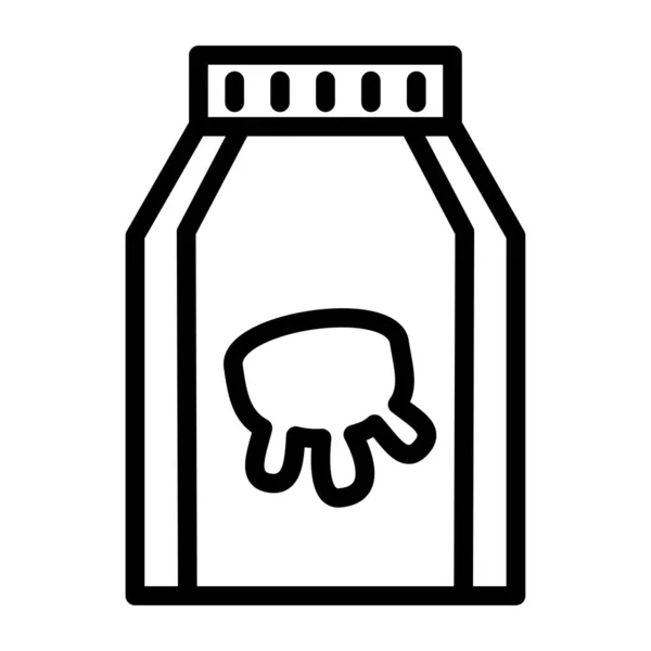 Векторная Иконка Молока Напитков — стоковый вектор
