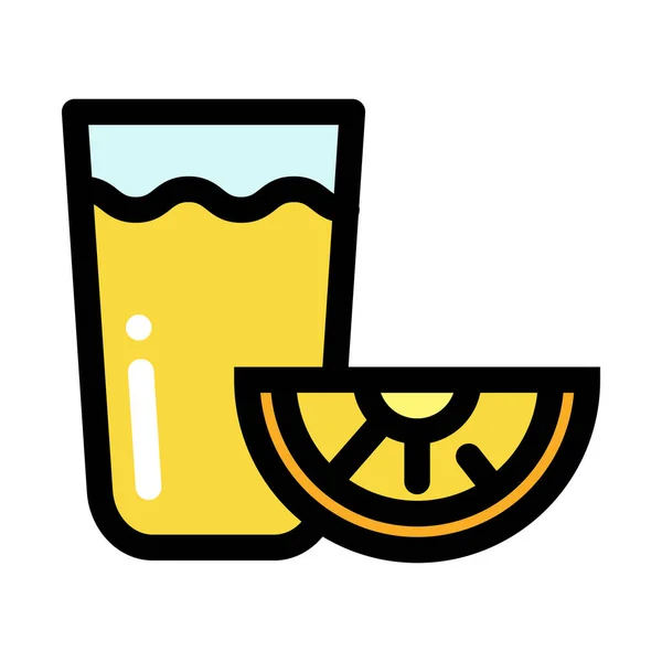 Cocktail Symbol Vektor Illustration — Stockvektor