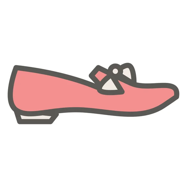 Vector Illustratie Van Moderne Modieuze Schoenen — Stockvector