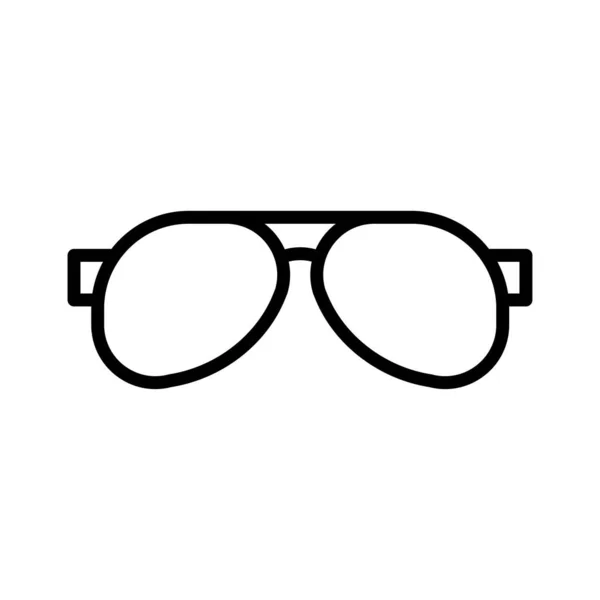 Gafas Icono Ilustración Vectorial — Archivo Imágenes Vectoriales