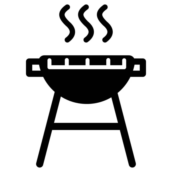 Barbecue Grill Illustration Vectorielle — Image vectorielle
