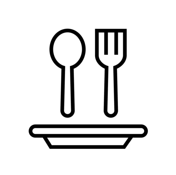 食品アイコンのベクトル図 — ストックベクタ