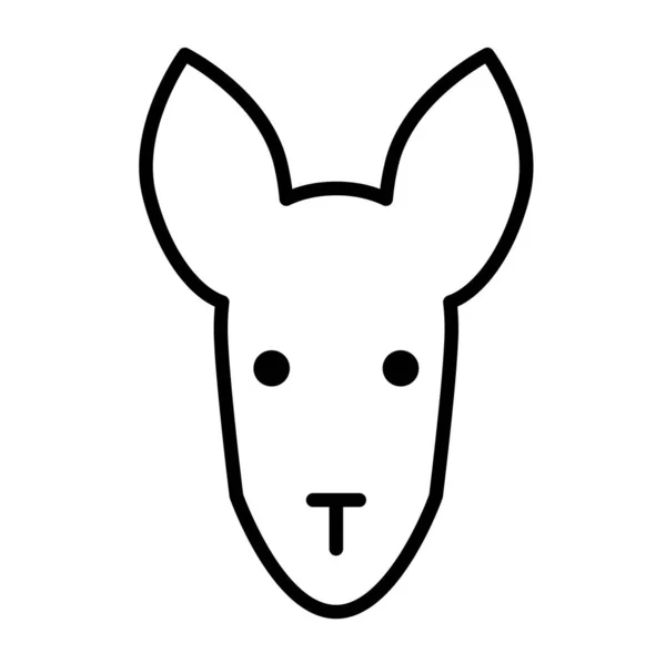 Bull Terrier Ícone Vetor Ilustração Design Gráfico — Vetor de Stock