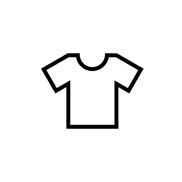 Ícone Shirt Ilustração Vetorial —  Vetores de Stock