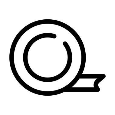 Mutfak gereçleri düz ikon vektör çizimi