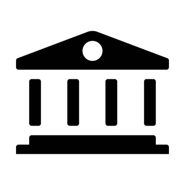 Banka oluşturma vektör simgesi