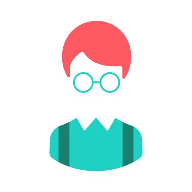 çocuk, simge, vektör illüstrasyonu 