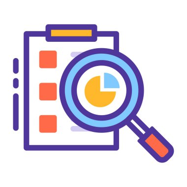 belge web simgesi. Vektör illüstrasyonu 