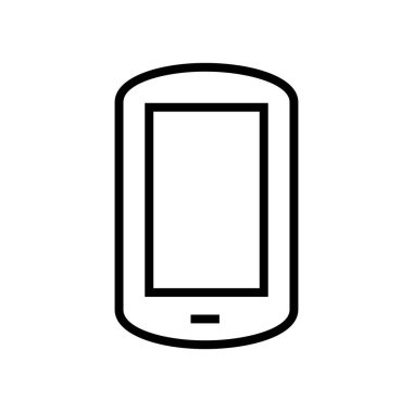 akıllı telefon simgesi vektör illüstrasyonu