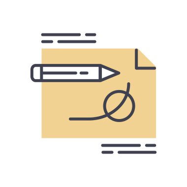 seo modern simgesinin vektör illüstrasyonu