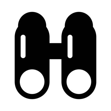 dürbünler, simge, vektör illüstrasyonu 