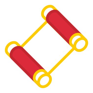 kaydırmanın vektör illüstrasyonu