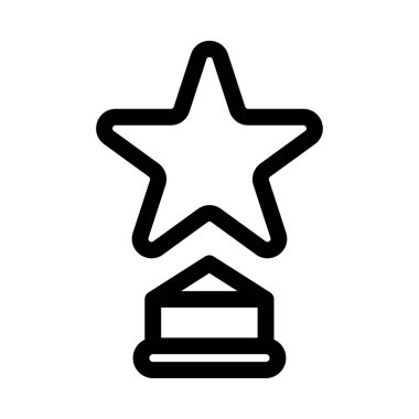 ödül, simge, vektör illüstrasyonu 