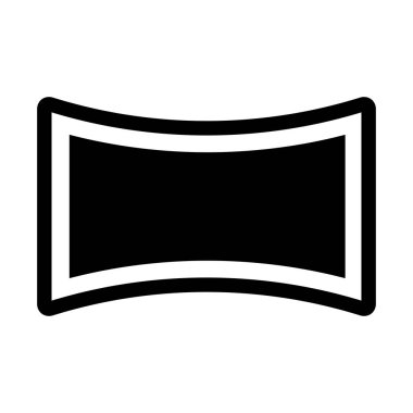 siyah ağ simgesi, vektör illüstrasyonu 