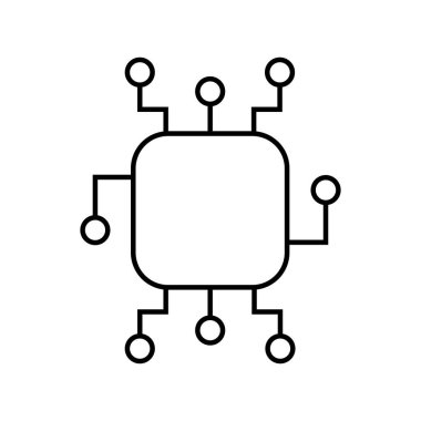 seo modern simgesinin vektör illüstrasyonu