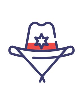 şapka web simgesi. Vektör illüstrasyonu 