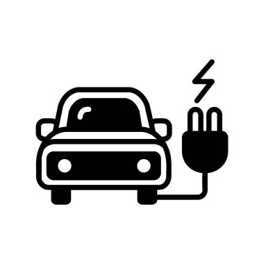 Araba yıkama ikonu. vektör illüstrasyonu