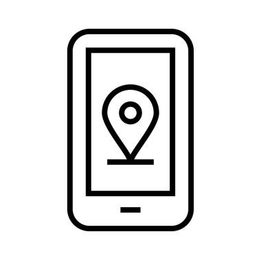 cep telefonu ikonu vektör illüstrasyonu