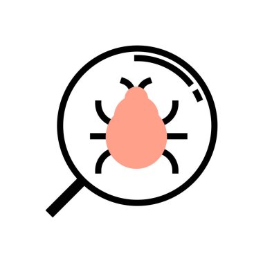 seo modern simgesinin vektör illüstrasyonu