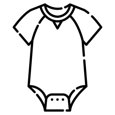 t-shirt vektör simgesi